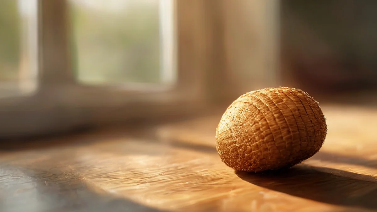 Natural material used for stopping wine bottles, made from tree bark.